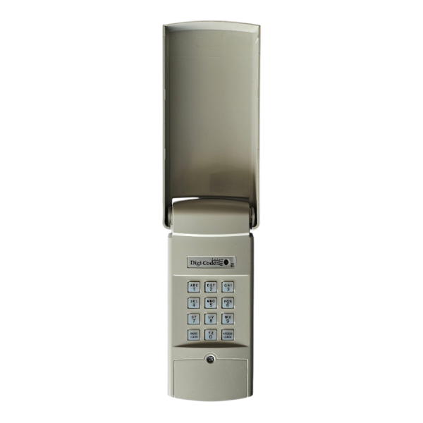 DIGI DC-5200 - DIGI CODE GRAY WIRELESS KEYPAD-300 MHz