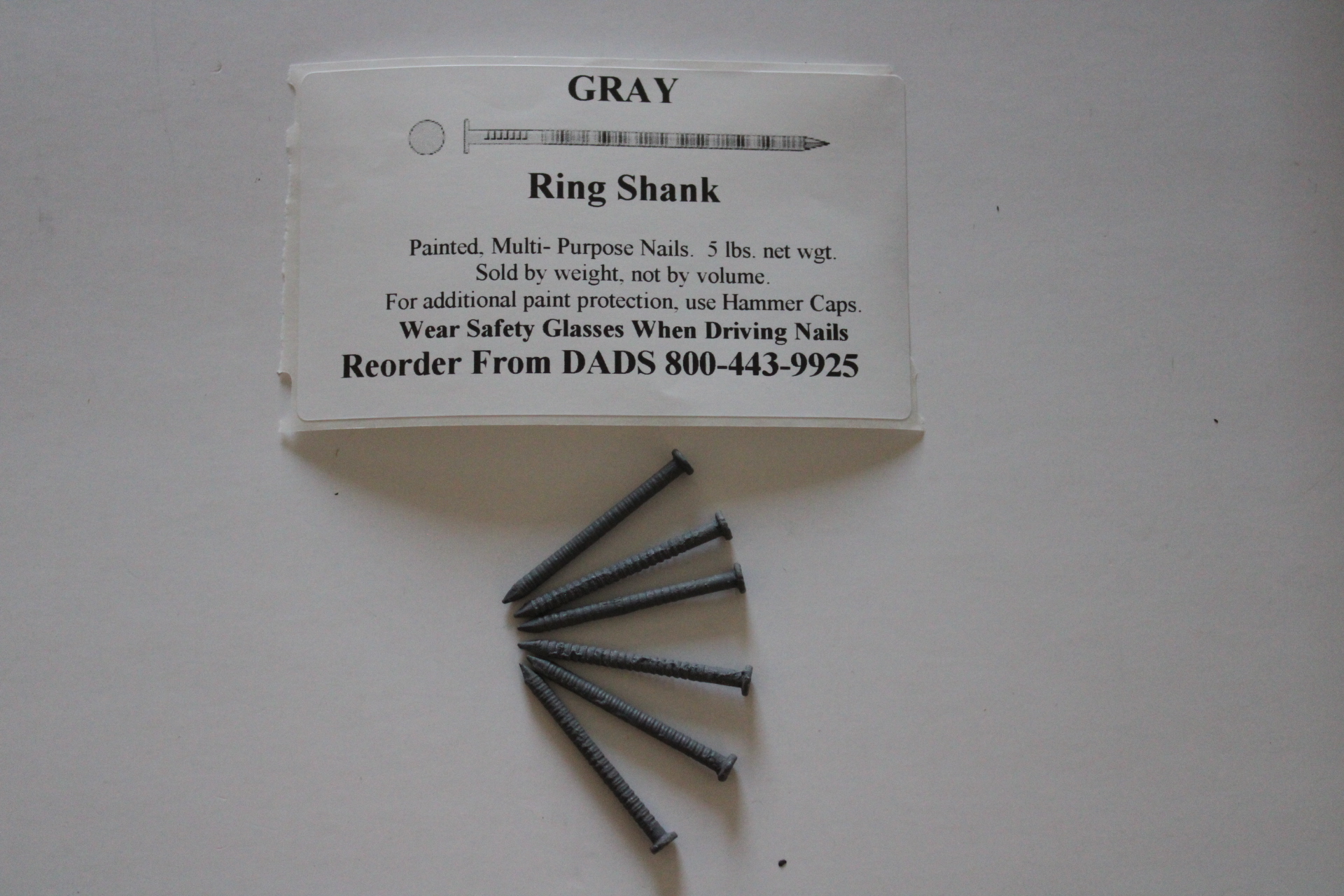 1.75”-RING SHANK ALUMINUM - ROOFING SIDING NAILS - Vinyl & Aluminum Siding  & Facia Trim Nail – Aluminum metal secure holding Ring Shank nail – lbs (5)  - Amazon.com